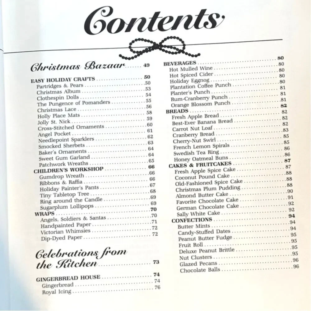 1982 1st Ed. Christmas with Southern Living, 1982 by J. Voce and C. Conard, HCDJ